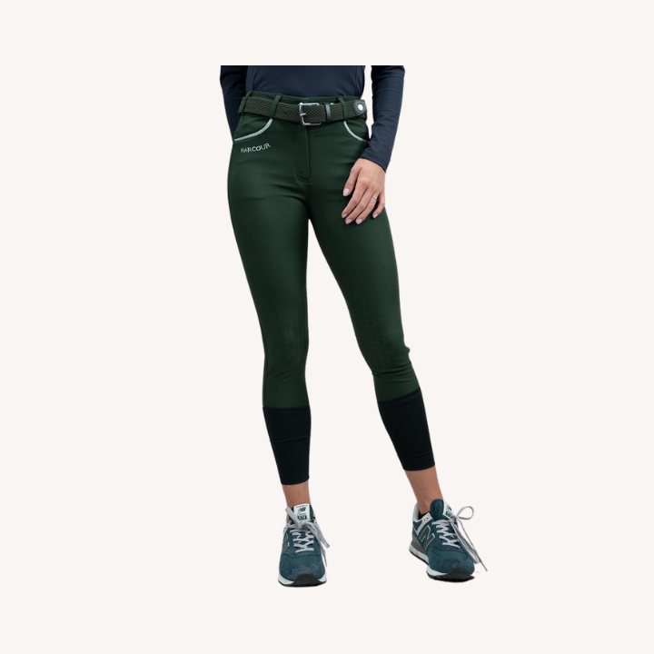 Harcour - Pantalon équitation Jaltika - Fix System Grip - Jungle