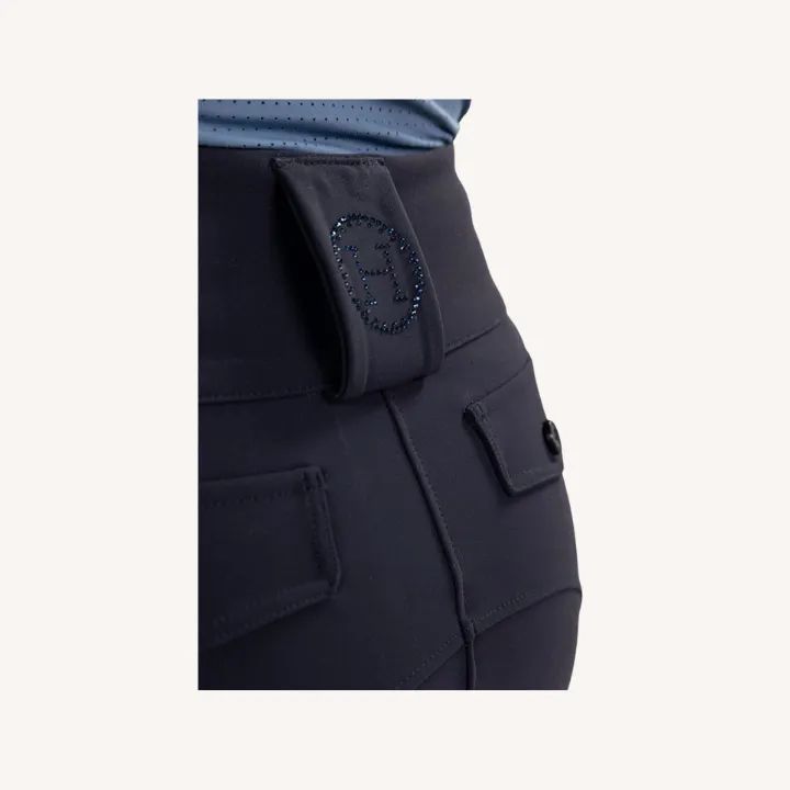 Harcour - Pantalon équitation Luce - Poche latérale - marine