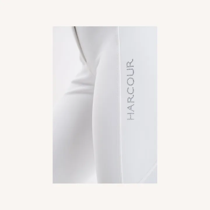 Harcour - Pantalon équitation Luce - Poche latérale - Blaanc