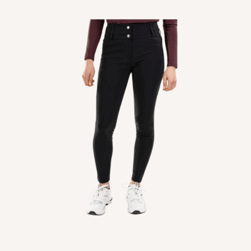 Harcour - Pantalon équitation Luce - Poche latérale - Noir