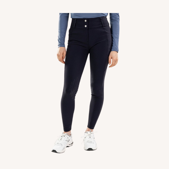 Harcour - Pantalon équitation Luce - Poche latérale - marine