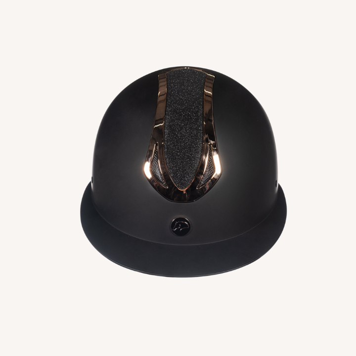 Hkm - Casque Ilusion Noir_Or rose