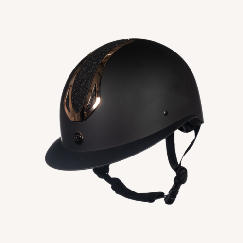 Hkm - Casque Ilusion Noir_Or rose