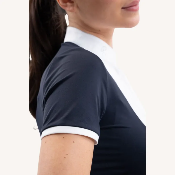 Harcour - Polo de concours Shine - Bleu Marine