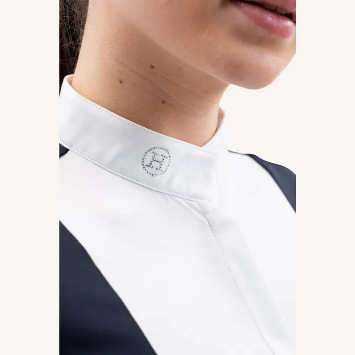 Harcour - Polo de concours Shine - Bleu Marine