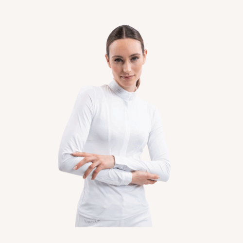 Harcour - Polo de concours Stella - Blanc