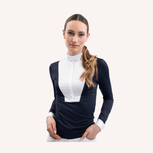 Harcour - Polo de concours Stella - Bleu Marine