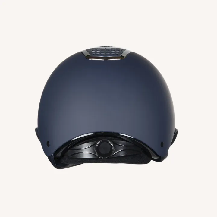 Hkm - Casque d'équitation Alarion Diamond - Marine_argenté