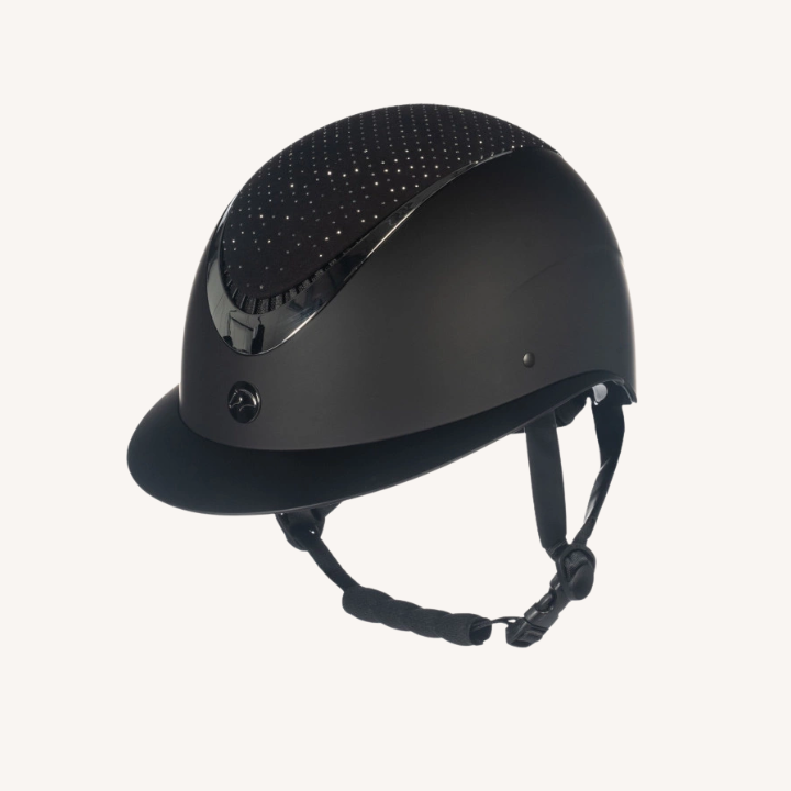 Hkm - Casque d'équitation Alarion Diamond - Noirargent