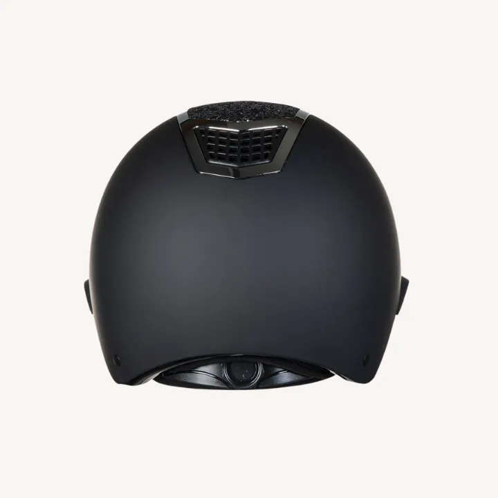 Hkm - Casque d'équitation Glamour Shield - Noir/Noir – Image 2
