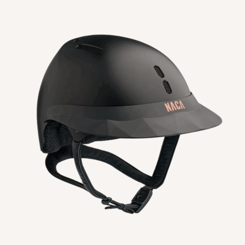 Naca - Casque d'équitation Gravity S - Visière Large - Mat Noir