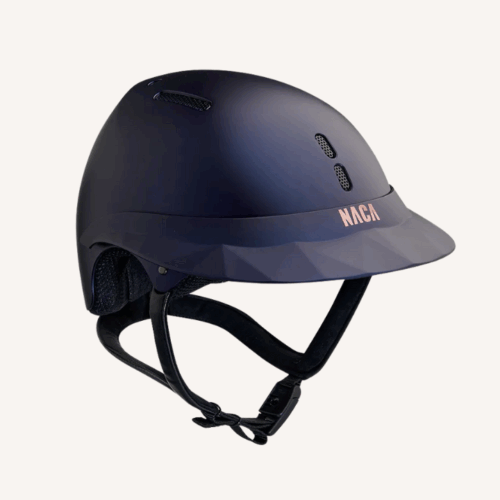 Naca - Casque d'équitation Gravity S - Visière Standard - Mat Bleu (2)