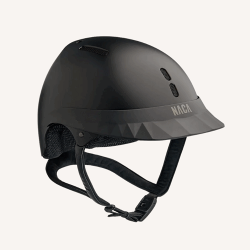 Naca - Casque d'équitation Gravity S - Visière Standard - Mat Noir