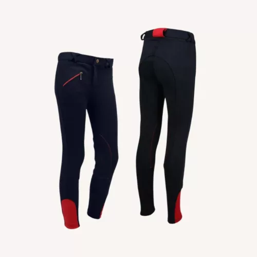 Qhp - Pantalon équitation Junior - marine