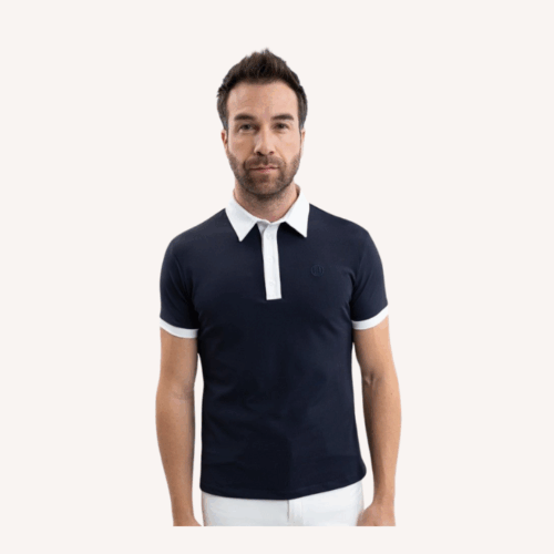 Harcour - Polo de concours Preston - marine