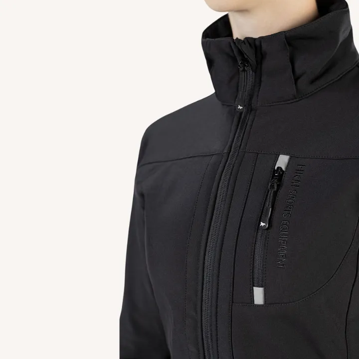 Hkm - Veste softshell - Noire