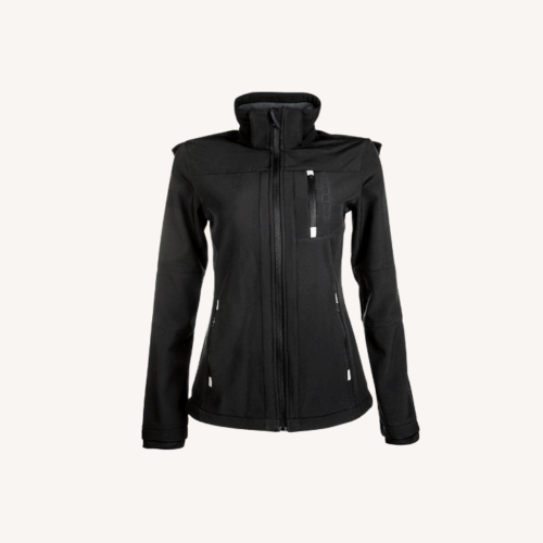 Hkm - Veste softshell junior - noir