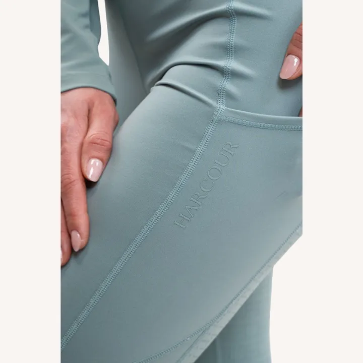Harcour - Legging Louna full grip - vert gris