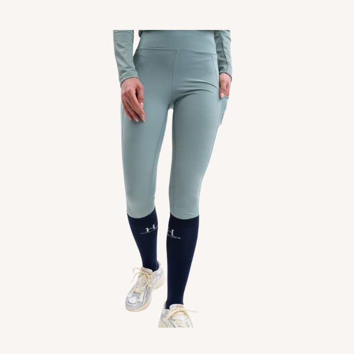Harcour - Legging Louna full grip - vert gris