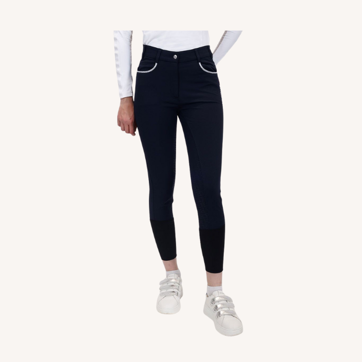 Harcour - Pantalon équitation Boogie - Full Seat - marine