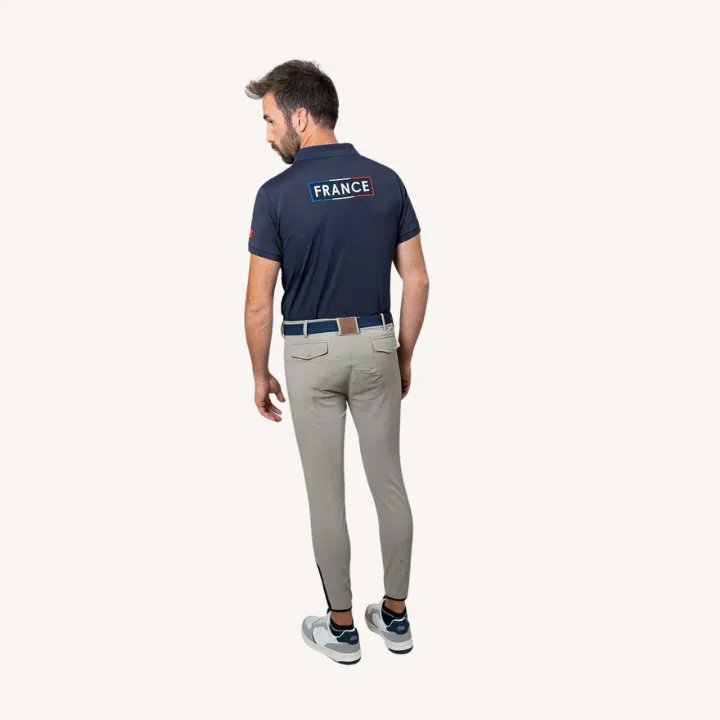 Harcour - Pantalon équitation Costaso - Fix System Grip - Beige