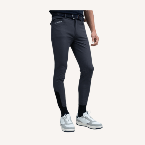 Harcour - Pantalon équitation Costaso - Fix System Grip - anthracite