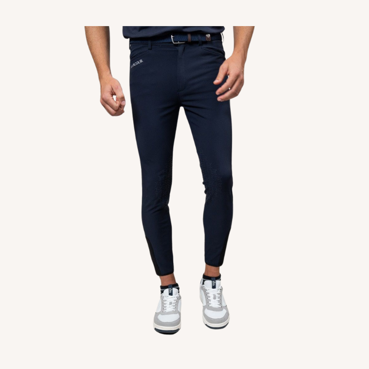 Harcour - Pantalon équitation Costaso - Fix System Grip - marine