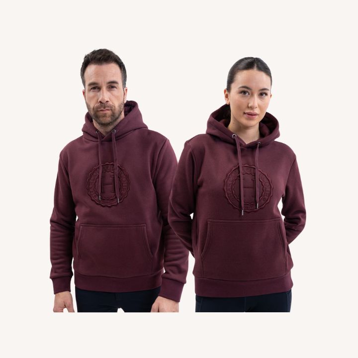 Harcour - Sweat Samy - Unisexe - Aubergine