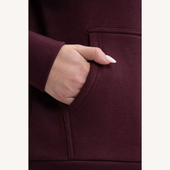 Harcour - Sweat Samy - Unisexe - Aubergine