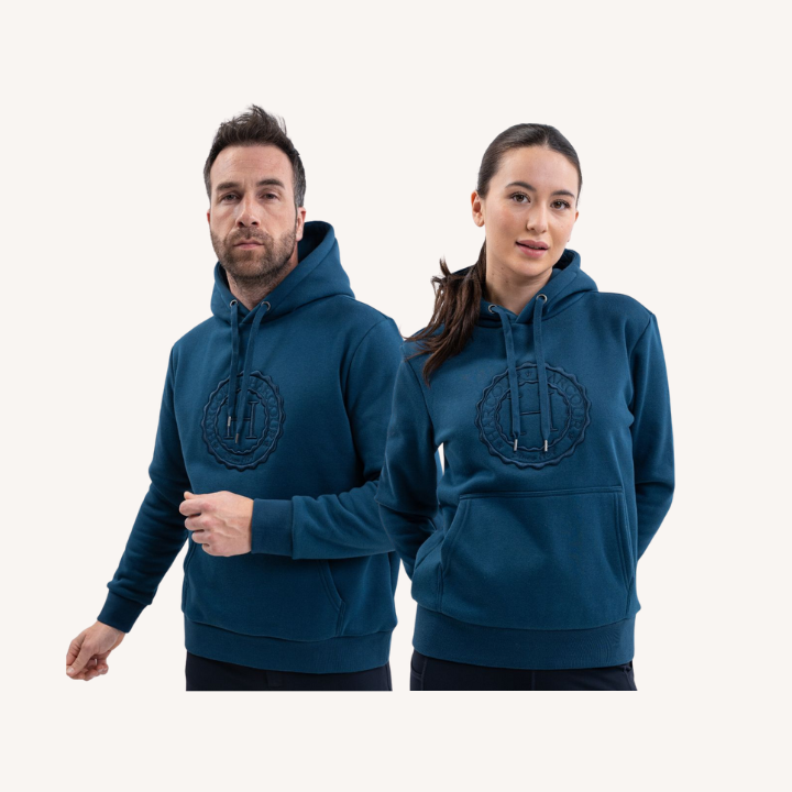Harcour - Sweat Samy - Unisexe - Bleu Lagon