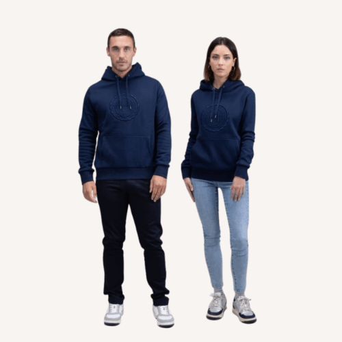 Harcour - Sweat Samy - Unisexe - bleu marine