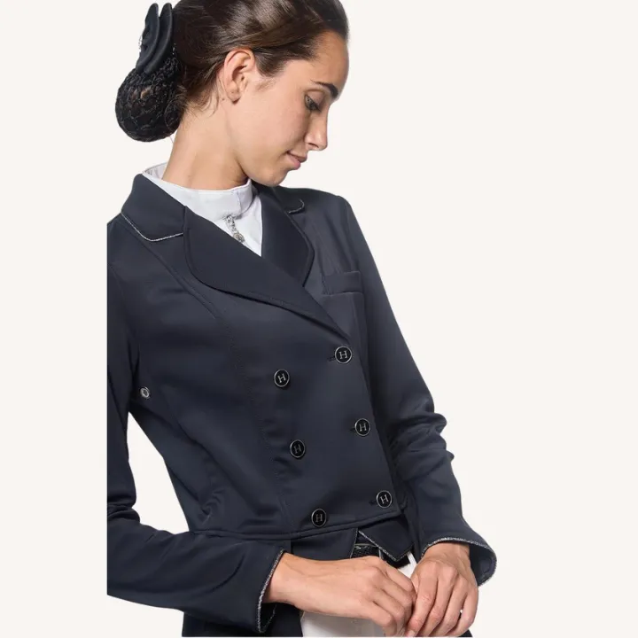 Harcour - Veste de concours Floranie - bleue