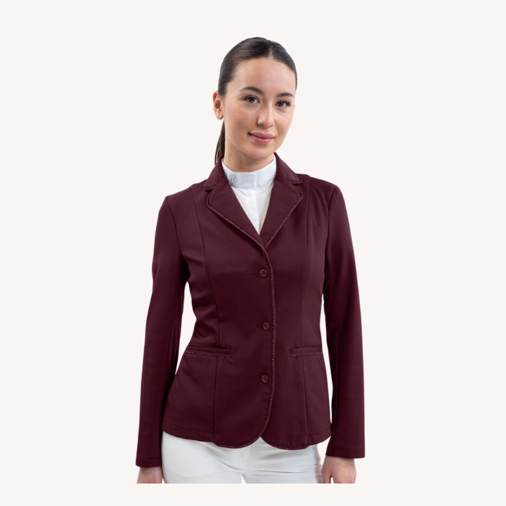 Harcour - Veste de concours Oria - Aubergine