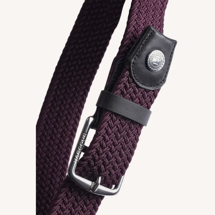 Harcour - Ceinture équitation Basta - Aubergine – Image 3