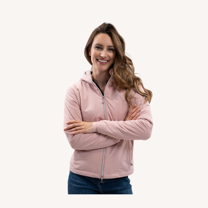Harcour - Veste Simhat - Intérieur Fausse Fourrure - Pivoine
