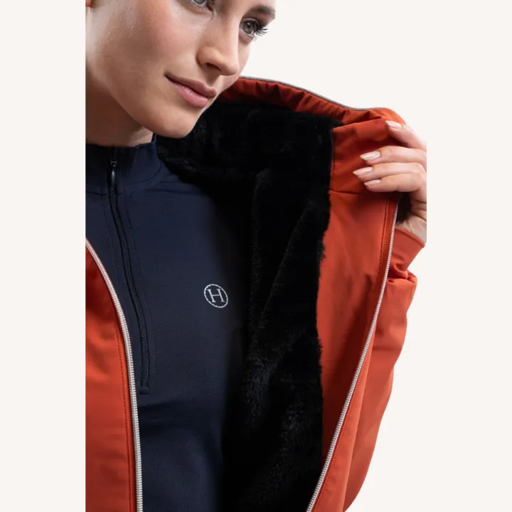 Harcour - Veste Simhat - Intérieur Fausse Fourrure - Fauve – Image 2