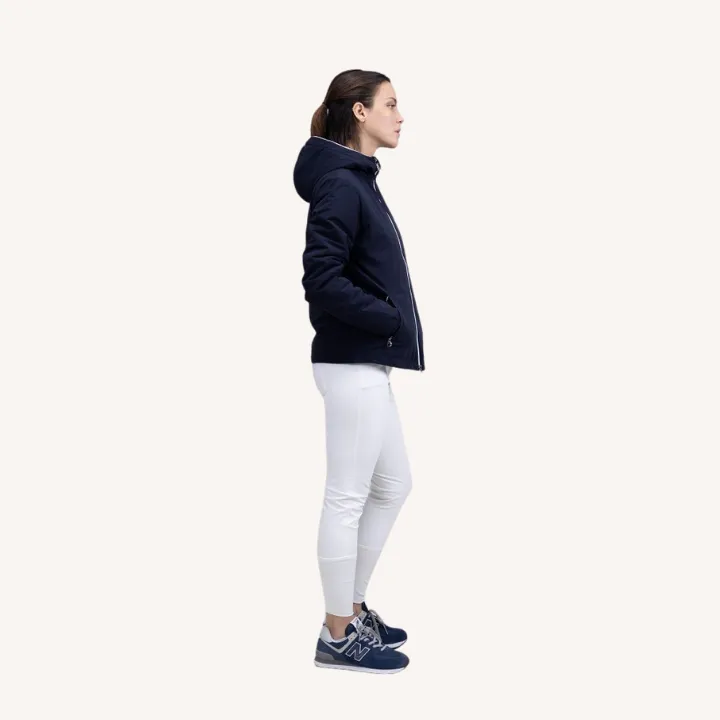 Harcour - Veste Simhat - Intérieur Fausse Fourrure - marine