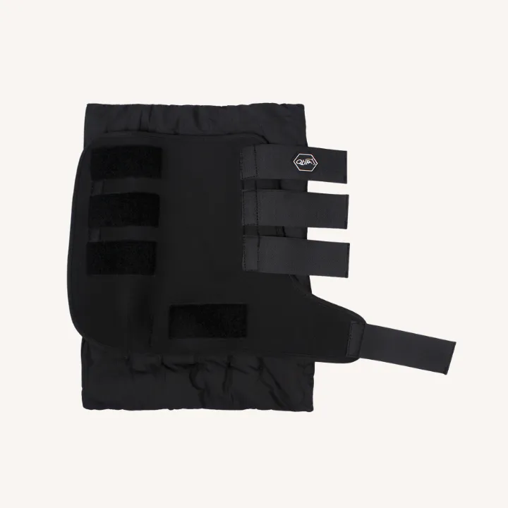 Qhp - Guêtres de transport noires - 2 protections