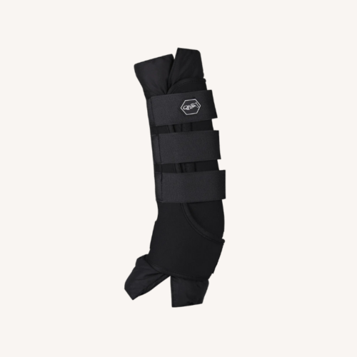 Qhp - Guêtres de transport noires - 2 protections