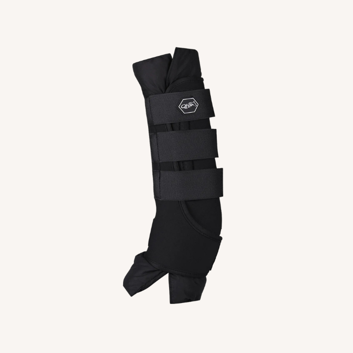 Qhp - Guêtres de transport noires - 2 protections