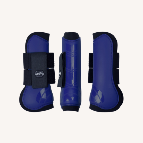 Qhp - Guêtres ouvertes - bleu cobalt