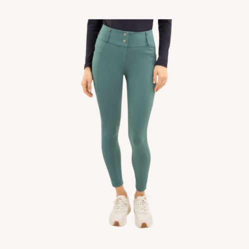 Harcour - Pantalon équitation Luce - Poche latérale - Paon