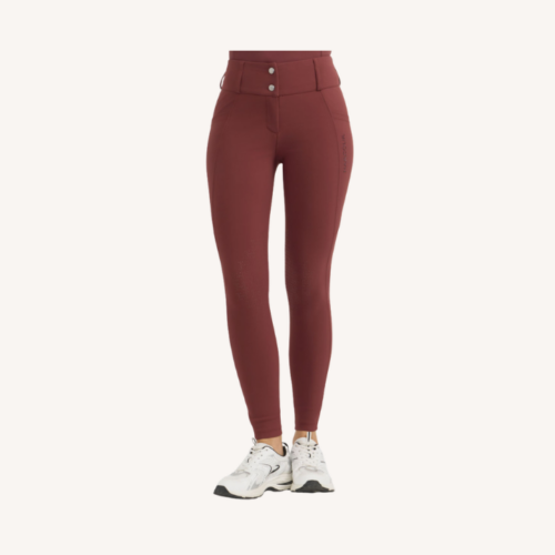 Harcour - Pantalon équitation Luce - Poche latérale - Vigne