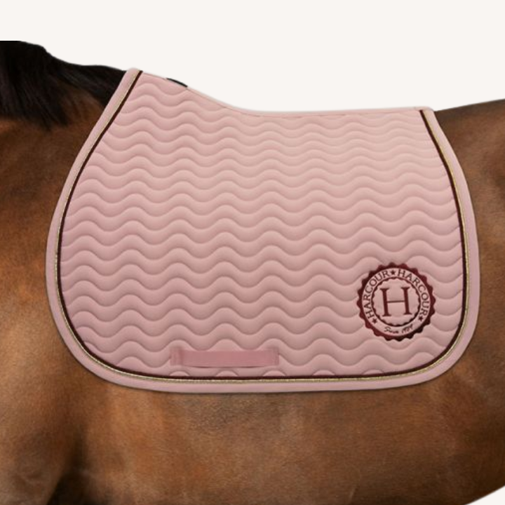 Harcour - Tapis de Selle Arkana Star - Pivoine