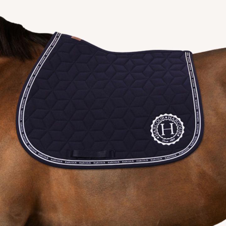 Harcour - Tapis de Selle Blake - Bleu Marine