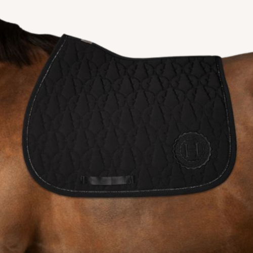 Harcour - Tapis de Selle Vaillant - Noir
