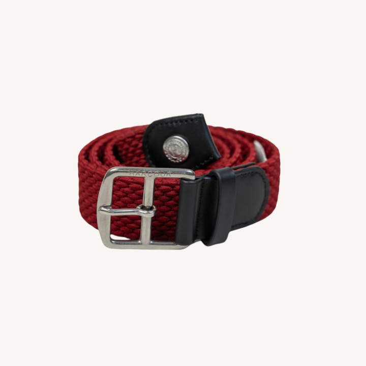 Harcour - Ceinture équitation Brume - Rubis