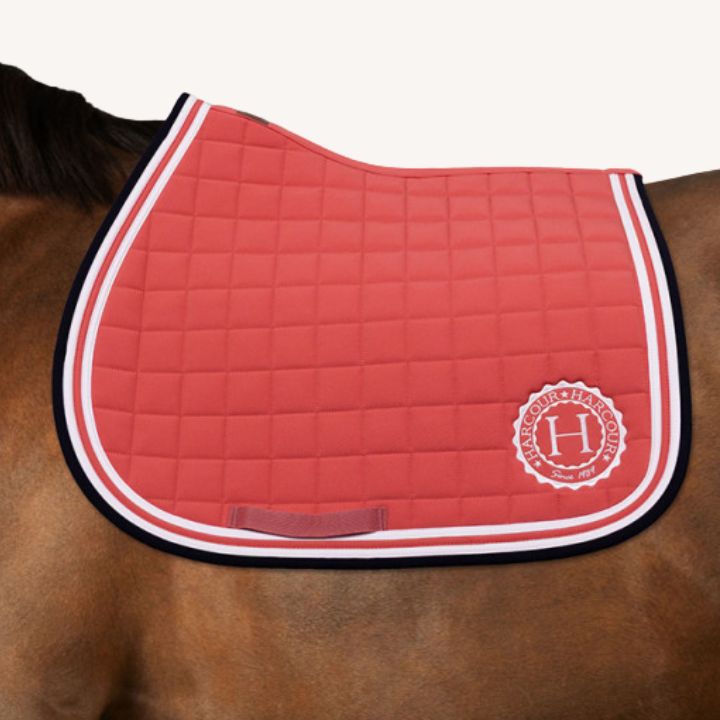 Harcour - Tapis de Selle Soft - Pamplemousse