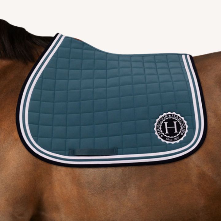 Harcour - Tapis de Selle Soft - Paon