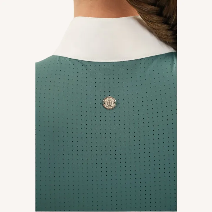 Harcour - Polo de concours Coco - Bleu Canard